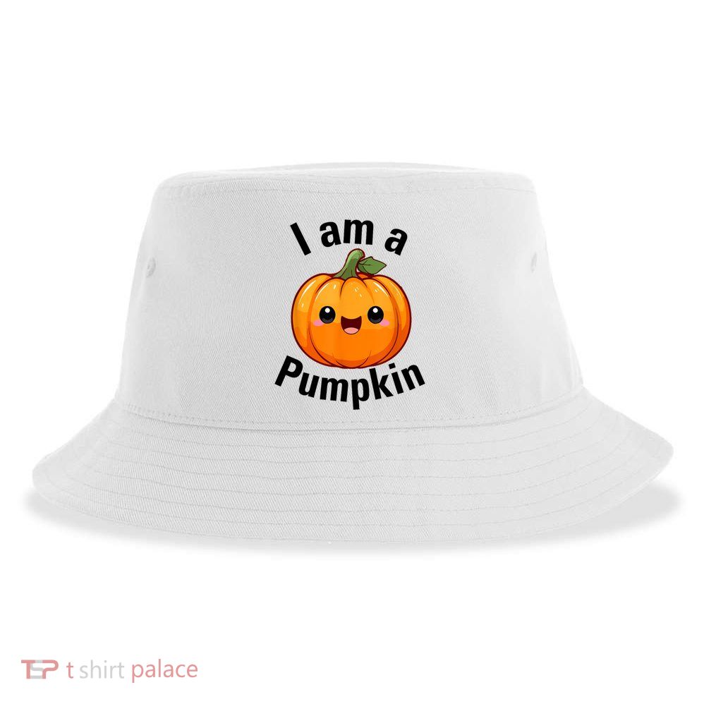 I Am A Pumpkin With Cute Little Pumpkin Sustainable Bucket Hat