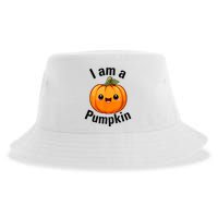 I Am A Pumpkin With Cute Little Pumpkin Sustainable Bucket Hat
