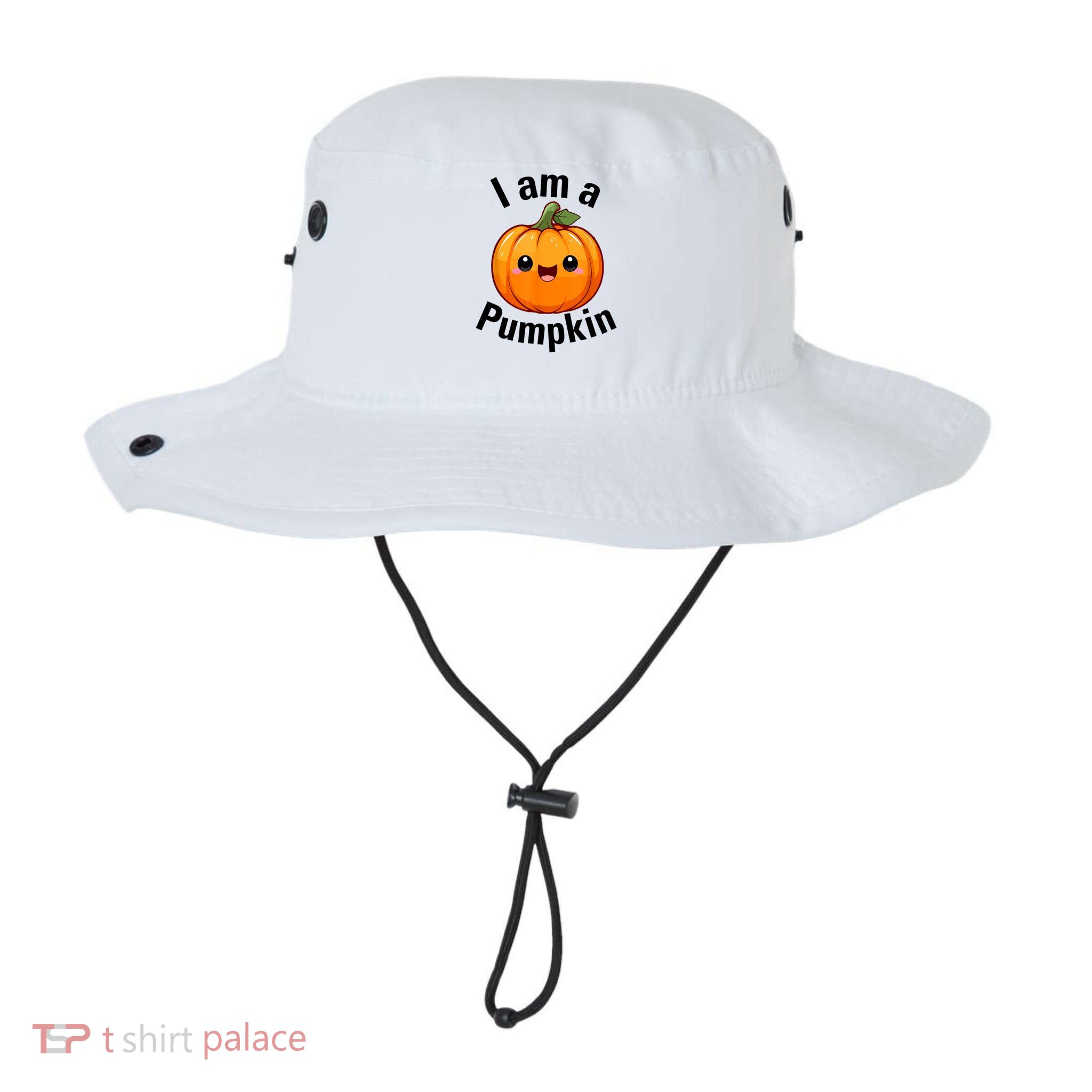 I Am A Pumpkin With Cute Little Pumpkin Bucket Hat