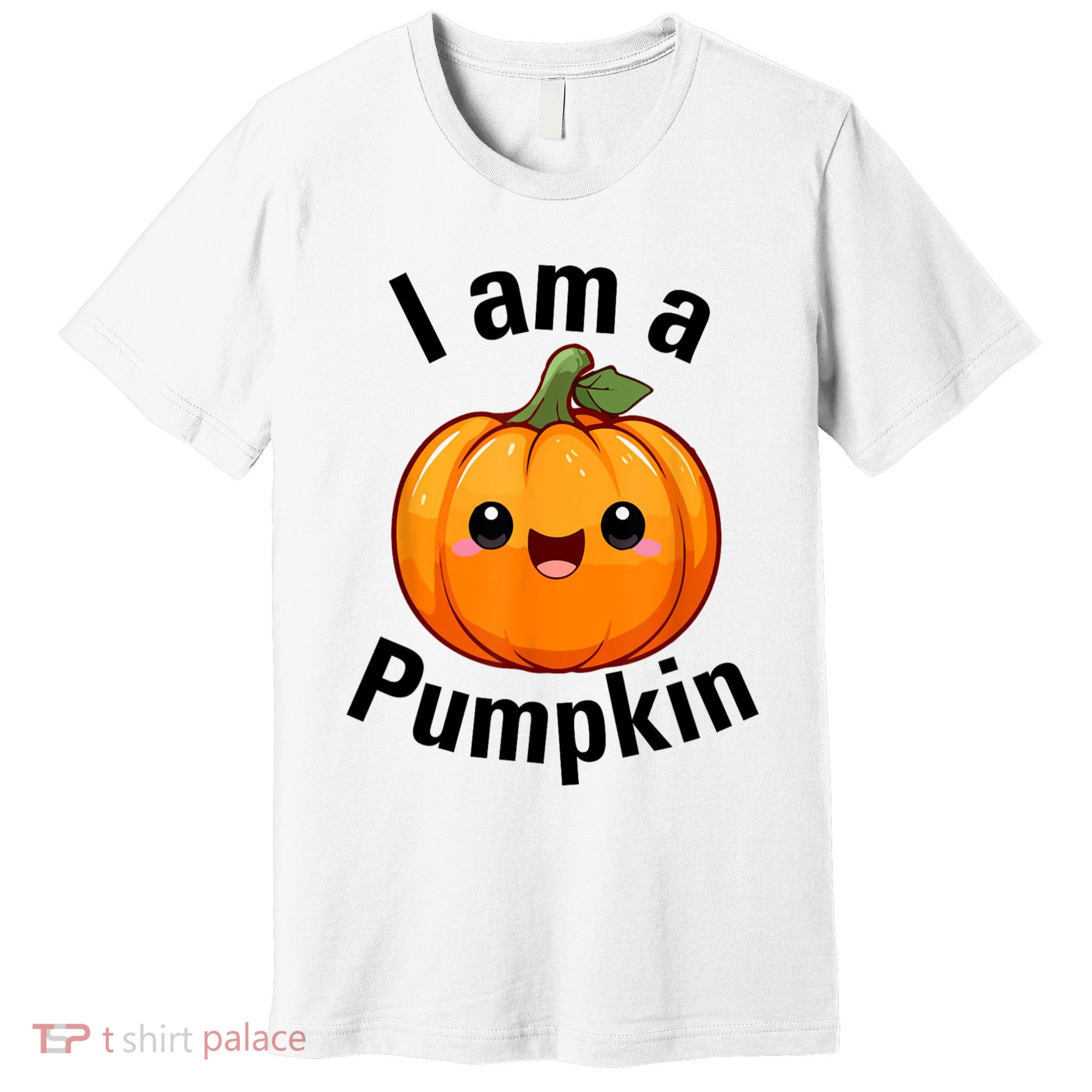 I Am A Pumpkin With Cute Little Pumpkin Premium T-Shirt