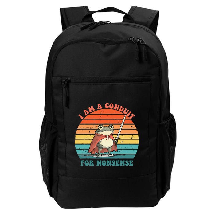 I Am A Conduit For Nonsense Design Gift Backpack