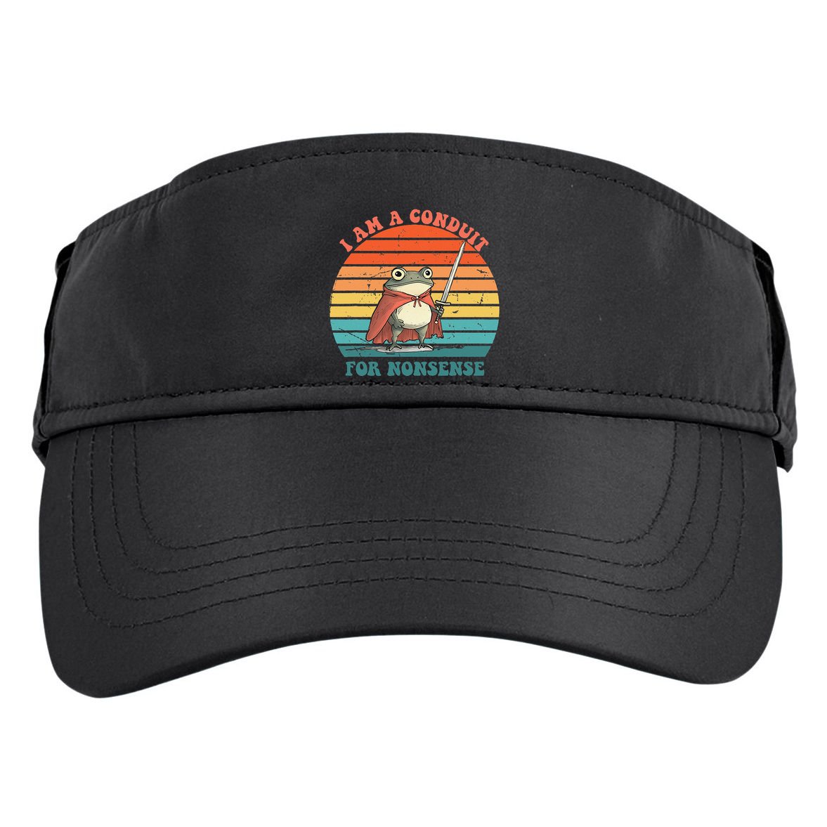 I Am A Conduit For Nonsense Design Gift Adult Drive Performance Visor