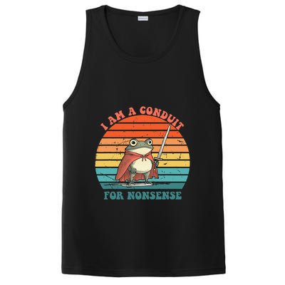 I Am A Conduit For Nonsense Design Gift PosiCharge Competitor Tank
