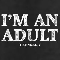 I'm An Adult Technically Funny 18th Birthday Gift 11oz C Handle Ceramic Mug