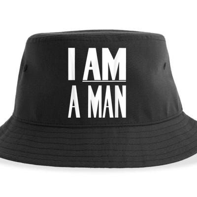 I Am A Man Civil Rights Sustainable Bucket Hat