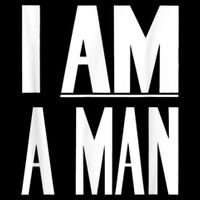 I Am A Man Civil Rights Drawstring Bag