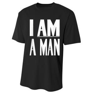 I Am A Man Civil Rights Performance Sprint T-Shirt