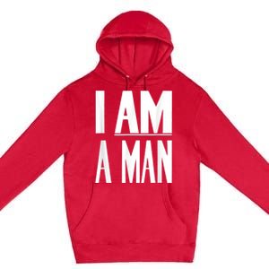 I Am A Man Civil Rights Premium Pullover Hoodie