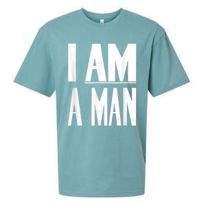 I Am A Man Civil Rights Sueded Cloud Jersey T-Shirt