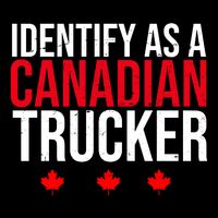 Identify As A Canadian Trucker Leaf Pom Pom 12in Knit Beanie