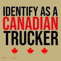 Identify As A Canadian Trucker Leaf Cooling Performance Long Sleeve Crew