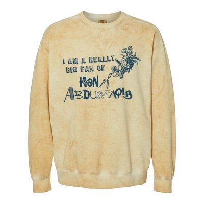 I Am A Really Big Fan Of Hanif Abdurraqib Colorblast Crewneck Sweatshirt