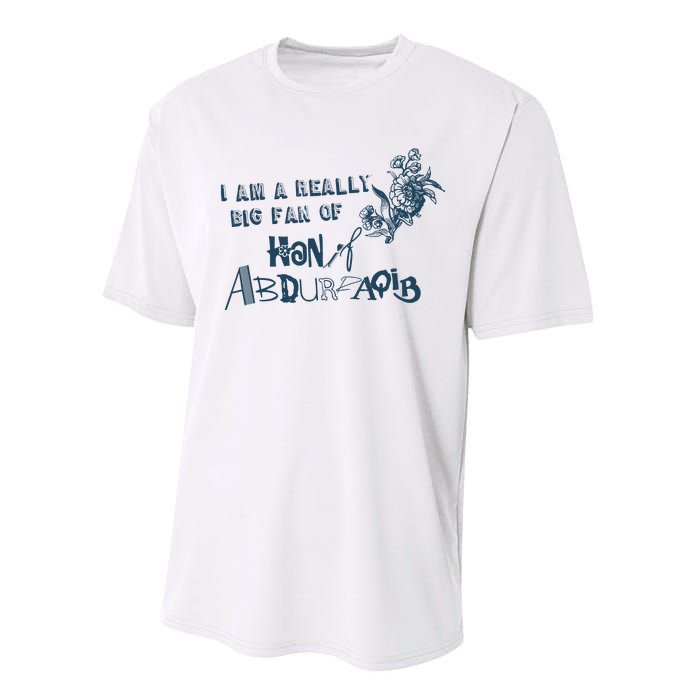 I Am A Really Big Fan Of Hanif Abdurraqib Performance Sprint T-Shirt