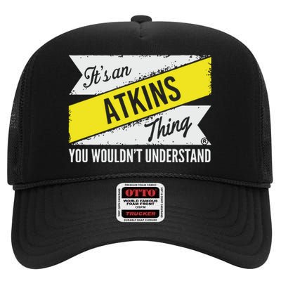 Its An Atkins Thing High Crown Mesh Back Trucker Hat