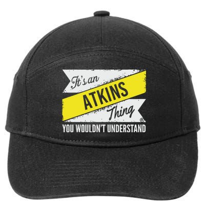 Its An Atkins Thing 7-Panel Snapback Hat