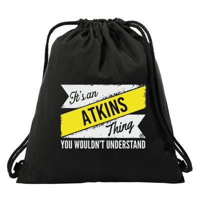Its An Atkins Thing Drawstring Bag