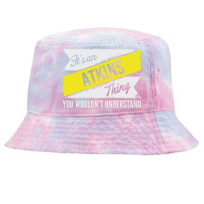 Its An Atkins Thing Tie-Dyed Bucket Hat