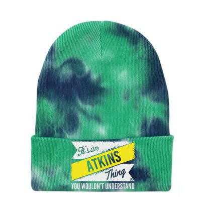 Its An Atkins Thing Tie Dye 12in Knit Beanie