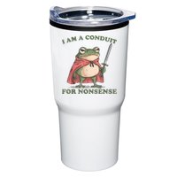 I Am A Conduit For Nonsense Funny Frog Tumbler