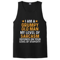 I Am A Grumpy Old Man My Level Of Sarcasm Depends On Your PosiCharge Competitor Tank