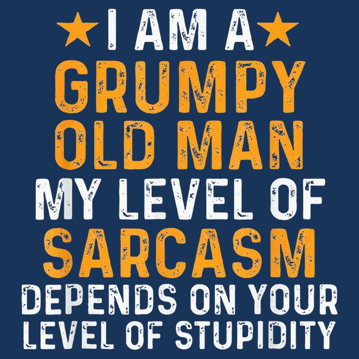 I Am A Grumpy Old Man My Level Of Sarcasm Depends On Your Infant Baby Jersey Bodysuit