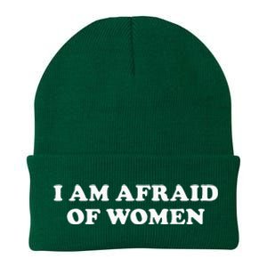 I Am Afraid Knit Cap Winter Beanie