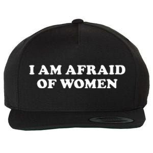 I Am Afraid Wool Snapback Cap