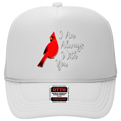 I Am Always With You Red Cardinal Trucker Hat