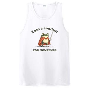 I Am A Conduit For Nonsense Funny Frog PosiCharge Competitor Tank