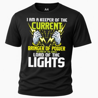 I Am A Keeper Of The Current Lineman Electrician Repair Performance Shirt