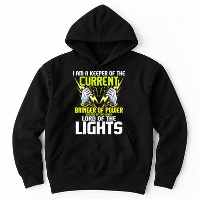 I Am A Keeper Of The Current Lineman Electrician Repair Hoodie