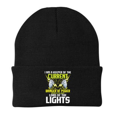 I Am A Keeper Of The Current Lineman Electrician Repair Beanie