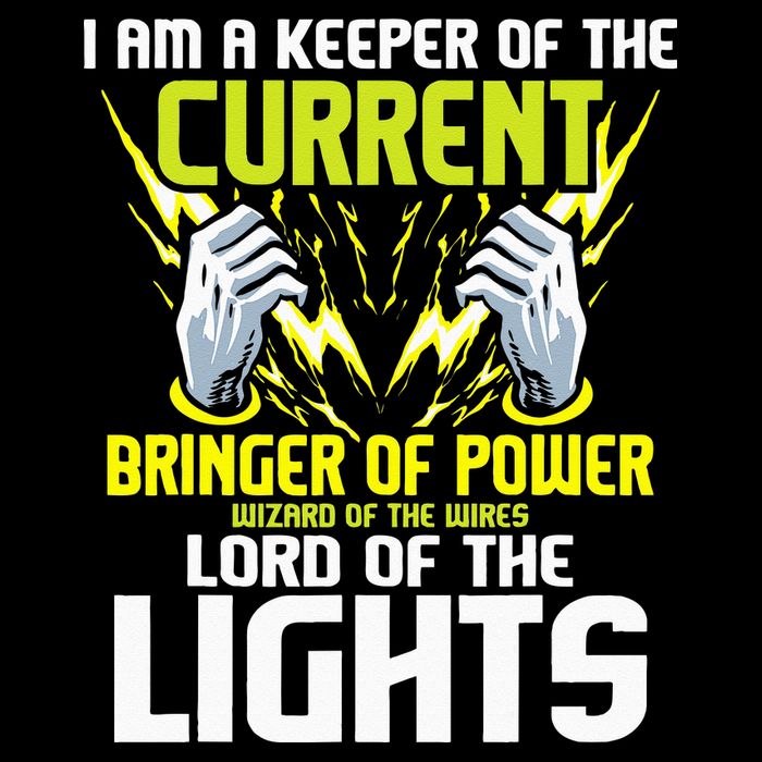 I Am A Keeper Of The Current Lineman Electrician Repair Youth Performance Sprint T-Shirt
