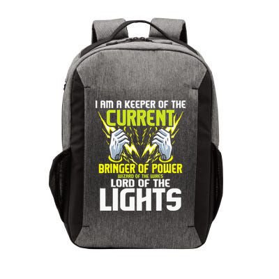 I Am A Keeper Of The Current Lineman Electrician Repair Vector Backpack