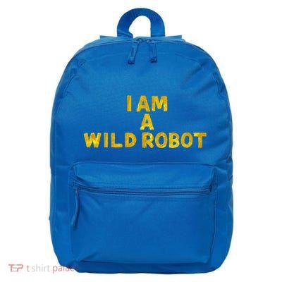 I Am A Wild Robot Gifts Women 16 in Basic Backpack