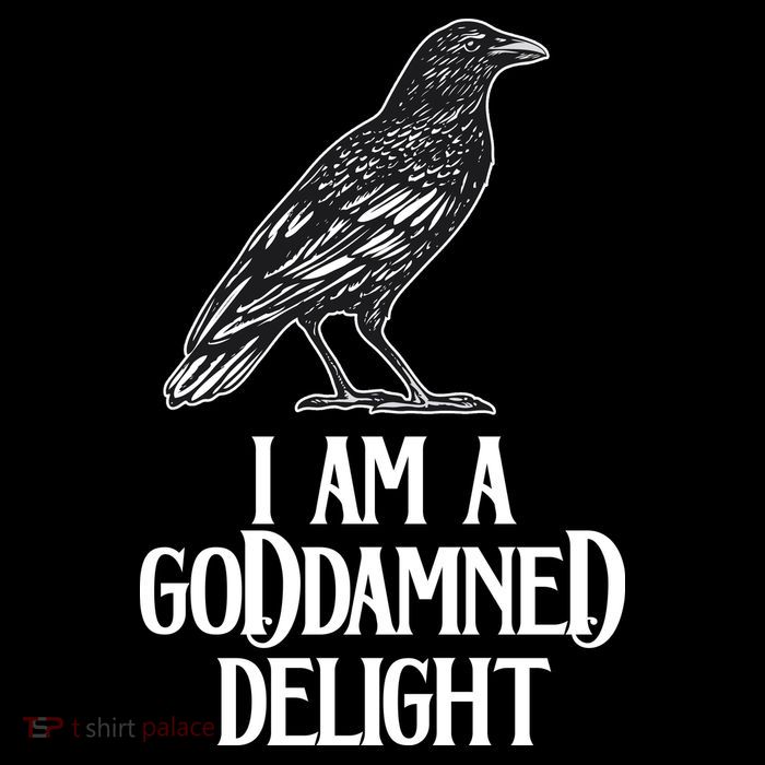 I Am A Goddamned Delight God Damned Funny Quote 16 in Basic Backpack