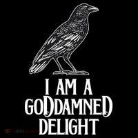 I Am A Goddamned Delight God Damned Funny Quote Tie-Dye T-Shirt