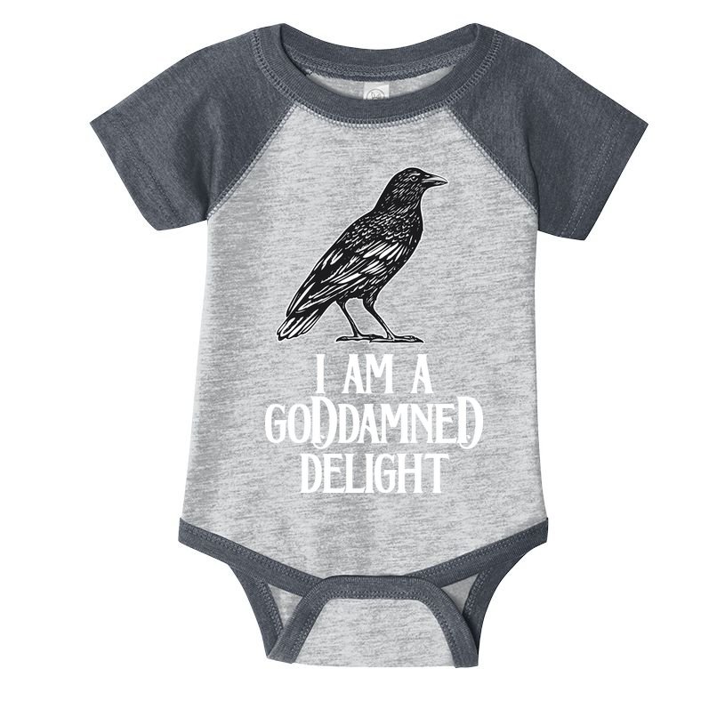 I Am A Goddamned Delight God Damned Funny Quote Infant Baby Jersey Bodysuit