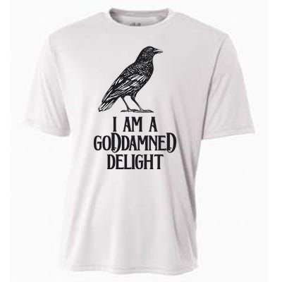 I Am A Goddamned Delight God Damned Funny Quote Cooling Performance Crew T-Shirt