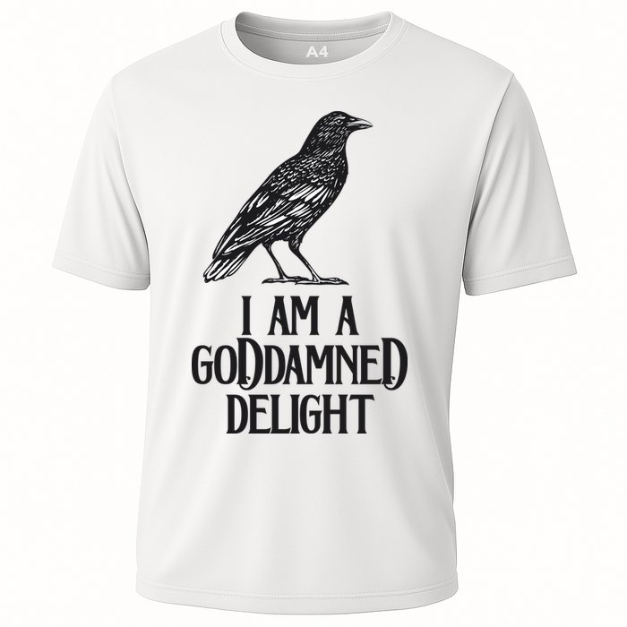 I Am A Goddamned Delight God Damned Funny Quote Performance Shirt