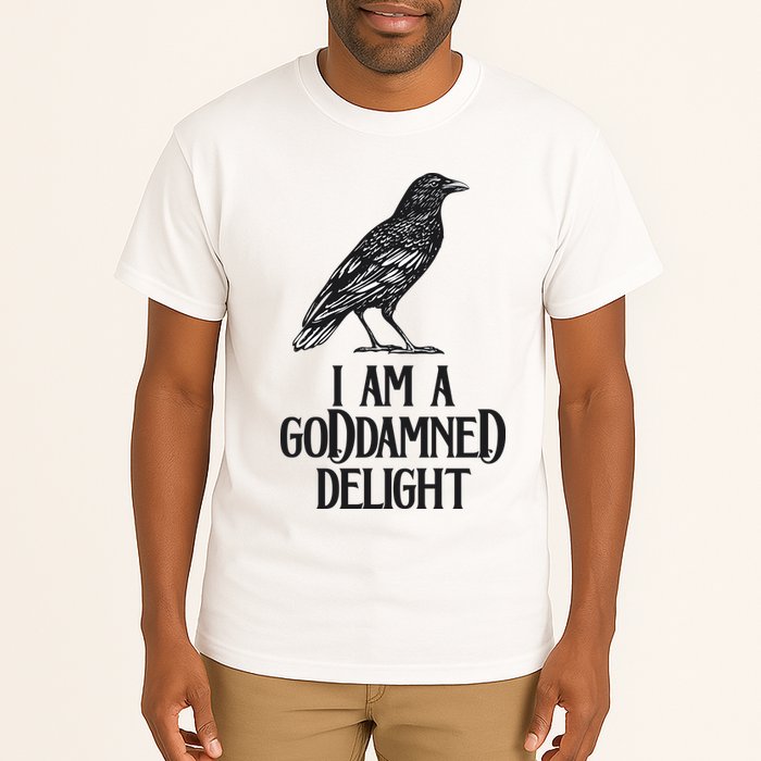 I Am A Goddamned Delight God Damned Funny Quote Tall T-Shirt