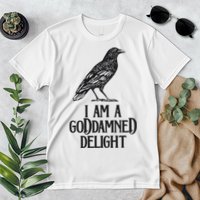I Am A Goddamned Delight God Damned Funny Quote Premium T-Shirt
