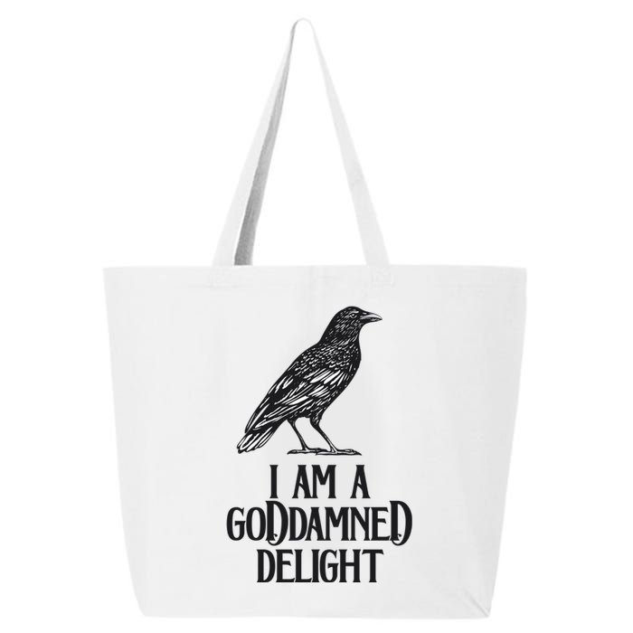 I Am A Goddamned Delight God Damned Funny Quote 25L Jumbo Tote