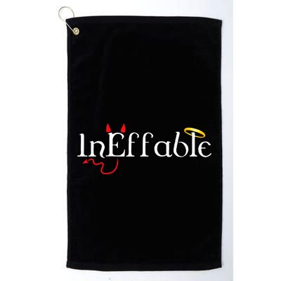 InEffable Angels and Demons  Golf Towel