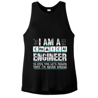 I Am A Chemical Engineer To Save Time LetS Assume Ladies PosiCharge Tri-Blend Wicking Tank