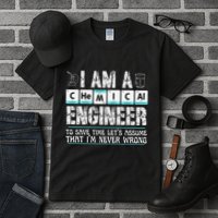 I Am A Chemical Engineer To Save Time LetS Assume Tall T-Shirt