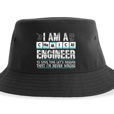 I Am A Chemical Engineer To Save Time LetS Assume Sustainable Bucket Hat