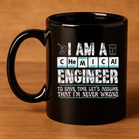 I Am A Chemical Engineer To Save Time LetS Assume 11oz C Handle Ceramic Mug