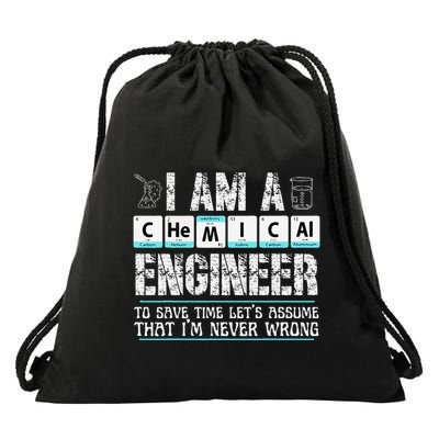 I Am A Chemical Engineer To Save Time LetS Assume Drawstring Bag