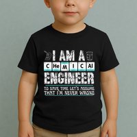 I Am A Chemical Engineer To Save Time LetS Assume Toddler T-Shirt